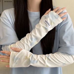 SERENEGLOW Băng tay áo của phụ nữ bảo vệ khỏi ánh mặt trời bảo vệ khỏi tia UV oversleeve Mới Mùa Hè rộng mỏng cưỡi ngoài trời