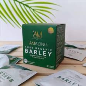 Amazing Barley Organic Original IAM Amazing Pure Organic Barley Powdered Drink Mix 10sachet Natural Beverages