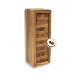 Woodentoys4u Genga size S คอนโดไม้ตึกถล่มไซส์ S