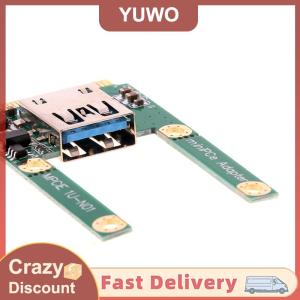 YUWO Mini PCI-E to USB3.0 Expansion Card Laptop Converter Riser Card W Screw Fittings