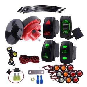 Comprehensive Turn Signal Featuring High Brightness Lights For UTV ATVs Safety Enhancement Offering Simple Installation