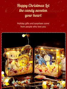 Best friend Christmas gift girl couple gift Valentines Day gift box