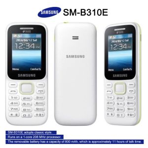 Original Samsung Keypad Phone SM - B310E Backup Phone SM-B310E Dual Sim Basic Mobile phone