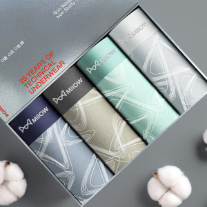 CMENIN 3Pcs Ins สไตล์ Modal กางเกงชั้นในชาย Bxoers กางเกงขาสั้นสะโพกยกเซ็กซี่ Antibiotic ผู้ชายชุดชั้นในชายกางเกงนักมวย M1161