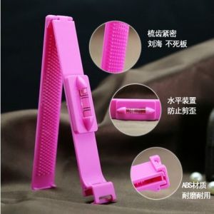 My Natural Hair Cutting Ruler Hair Bangs Trimmer剪齐刘海神器刘海水平尺