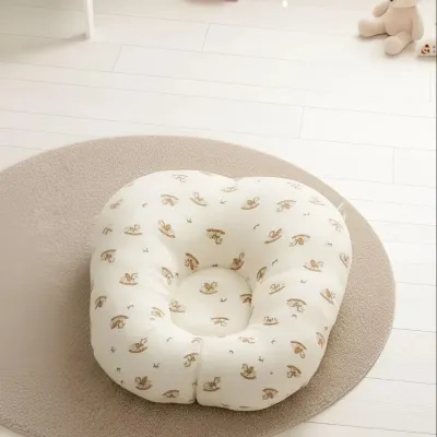 Gối chống trào ngược cao cấp vải Muslin Organic thoáng mát 65x75cm cho bé