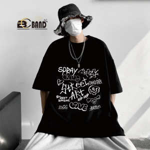 S - XXXXXL(5XL) KAOS HARAJUKU SPRAY Korean Jepang Bigsize Jumbo XL 2XL 3XL 4XL 5XL 6XL Kaos Urban Style NAETAIY Streetwear Oversize