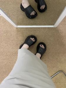 Punk-Style Thick-Soled Chunky-Heeled WomenS Sandals For Summer Outdoor Wear Beach Sandals Trendy WomenS Shoes