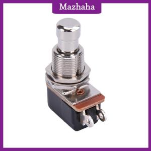 Mazhaha Công tắc Guitar điện mới công tắc chân nút ấn tạm thời SPST