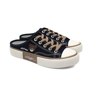 Sepatu Sneakers Kasual Wanita Hangout Simple Kanvas Import 005