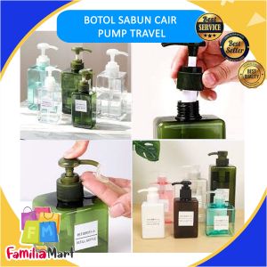 Botol Dispenser Sabun Shampo Lotion Refill Pump / Botol Sabun SerbaGuna