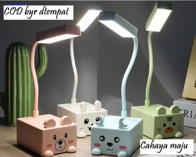 Lampu belajar portable charger