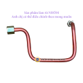 Ống Nhôm 6mm Máy Nén Khí Mini | Dây Đồng Dẫn Áp - Ren Trong 9mm Kết Nối Van Một Chiều Với Rơ Le Hàng Nhập Khẩu. 