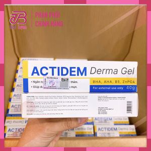 Gel Actidem Derma 18g-40g giảm mụn ẩn mụn thâm dưỡng ẩm da Gel Acti dem