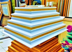 BAKI HANTARAN SESERAHAN PERNIKAHAN SEMI UKIR MODERN MEWAH ISI 4