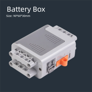 PRIMEPICKGLOBAL PF MOC Building Blocks Power Functions 2.0 Upgraded Version Technical Motor Parts Gray/Red Servo Motor Receiver Controller Childrens Toy