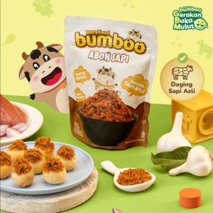 BAREFOOD BUMBOO ABON HALUS / ABON SAPI / ABON AYAM / ABON TUNA / ABON MPASI / ABON ANAK / ABON GURIH / SEHAT