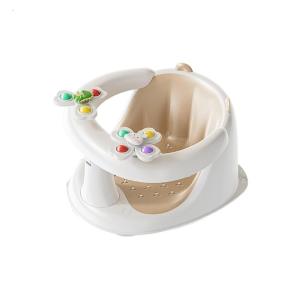 Multifunctional Baby Bath Seat With Full Surrounded Design Comfortable Backrest Easy Drainage For Home Travel