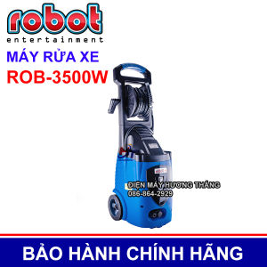 Máy rửa xe robot ROB-3500W Máy rửa xe gia đình may rua xe công suất mạnh 3500W may rua xe mi ni máy rửa xe áp lực cao máy xịt rửa xe dễ dàng sử dụng ống bơm nước 10m vòi bơm áp lực cao