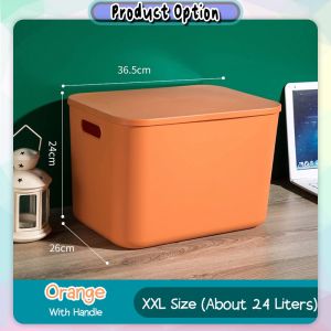 [Datz] Stackable Container Drawers Organizer Cupboard Storage Box With Lid 收纳盒 Kotak Simpan - SO55