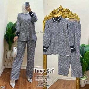 SETELAN ROK SILK PLISKET PREMIUM