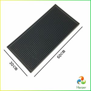 Harper  ที่รองจาน แผ่นรองจาน วัสดุ PVC กันลื่น กันน้ำ PVC non-slip coaster