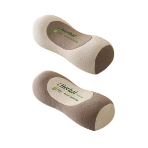 Herbal Buckwheat Pillow For Neck Support & Sleep Aid Ergonomic Contour Durable Firmness Cervical Comfort Adults & Office Workers