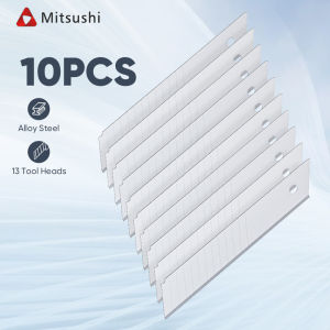 Mitsushi Snap-off Blade Utility Cutter Knives 16cm sk5 Blade Retractable Utility Knife Selft-Locking Design Sharp Blade Paper Board Box Cutter