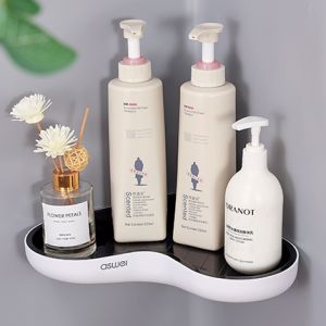 Kệ Góc ECOMAC Đa Năng Để Đồ Nhà Tắm Nhà Bếp Gắn Tường Không Cần Khoan Đục EC24