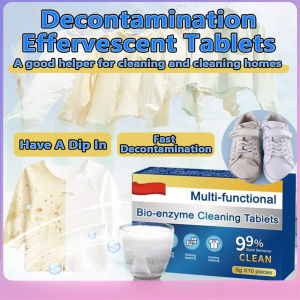 Multi-Functional Bio-Enzyme Cleaning Tablets Active Enzyme Laundry Stain Remover Multipurpose Active Enzyme Cleaning Tablet