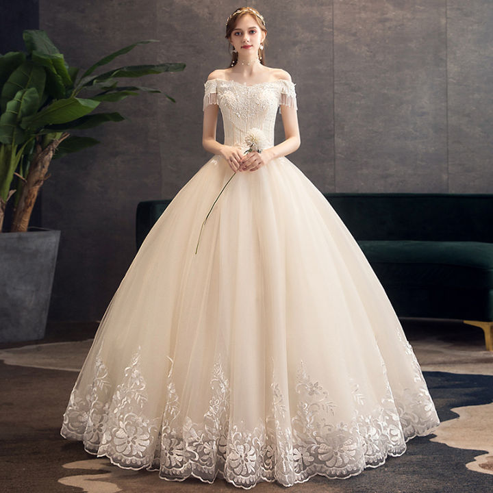 Lazada wedding deals ball gown