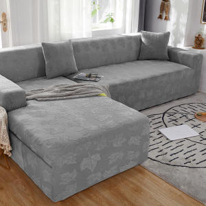 ผ้าคลุมโซฟาแบบยืดหยุ่น 1/2/3/4 ที่นั่ง ลายเรขาคณิต สไตล์โมเดิร์น ผ้าปูโซฟาคุณภาพสูง