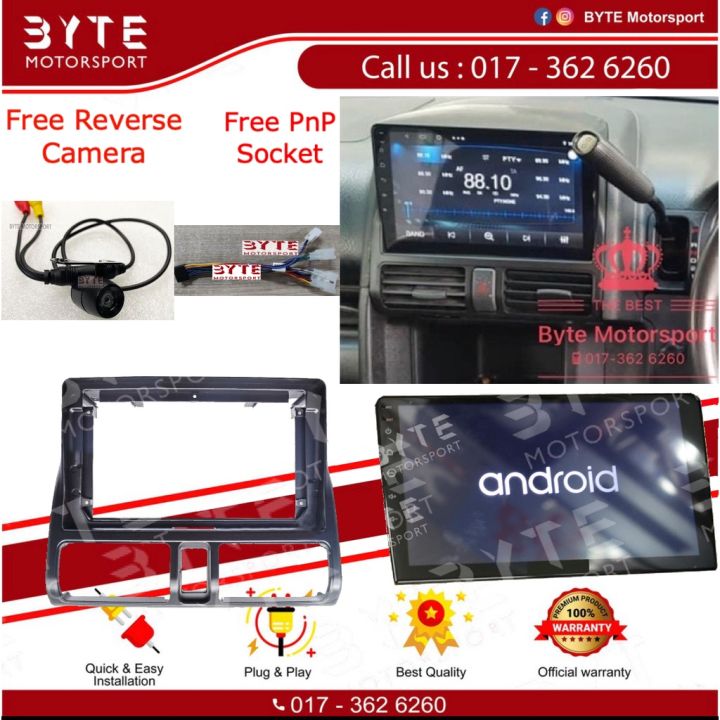 🇲🇾🔌Android Player Honda CRV 2002-2007 💯FOC Reverse Camera💯 🔌 | Lazada