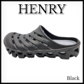 Duralite 'Henry' Men's Lightweight and waterproof Non-Slip rubber mules. 