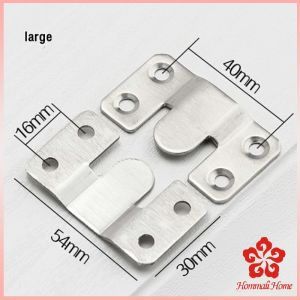 ตะขอกรอบรูป สแตนเลส 1 คู่ ตะขอโลหะเหมาะสำหรับ กรอบรูป ฝังตัวยึดติดผนัง Hanging Hooks