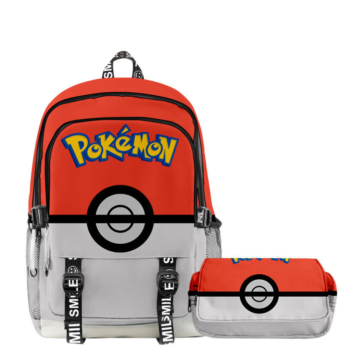 Pikachu pokemon Pokemon Elf pikachu Schoolbag Backpack Double Layer ...