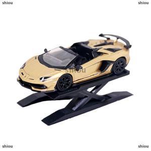 [COD] shiou Mô hình khung đỗ xe hai tầng cho 1 64 hợp kim xe đồ chơi 3D in nhà để xe ô tô giá trang trí cảnh lắp ráp các bộ phận