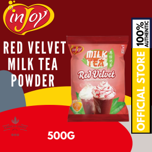 Injoy Red Velvet Powder Drink Mix 500g - Indulge in Tropical Dessert Flavor at Home!