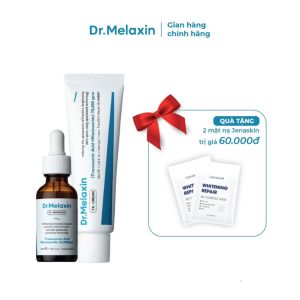Combo TX cải thiện thâm nám dưỡng trắng da Serum 30ml + Kem 50g Dr Melaxin