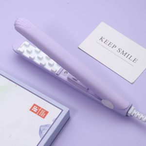 AE Portable hair straightener and curler small electric straightener compact dual-use straightening and curling device v Egg roll