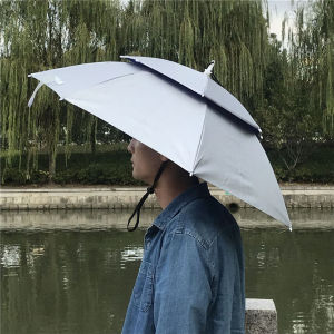 Mũ Câu Cá Hai Lớp Lớn Ngoài Trời Đi Xe Đạp Đi Bộ Đường Dài Cắm Trại Bãi Biển Dù Để Che Nắng Mũ Chống Tia UV Mưa Nắng Dành Cho Nam Nữ Trẻ Em