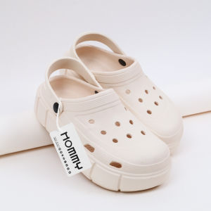 【พื้นหนา 6 CM - รุ่นใหม่2025】HOMMY รองเท้าแตะ แฟชั่น รองเท้าหัวโต แบบมีสายรัด ใส่สบาย (SH-1)