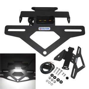 Motorbike For Triumph Daytona 660 2024 2025 Rear Fender Registration Bracket License Plate Holder Frame w/ LED light Tail Tidy