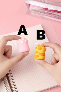 SPARROW Rautan Pensil / Pencil Sharpener / Alat Tulis Karakter Lucu Cantik CATS PAW (7707)