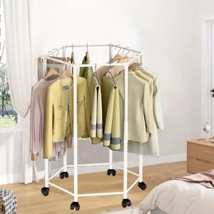 Rak Gantungan Baju Serbaguna Stand Cloth Hanger Bisa Diputar 360° Portable Stand Hanger