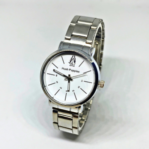 JAM TANGAN COUPLE PASANGAN PRIA WANITA RANTAI STAINLESS DISPLAY QUARTZ IMPORT