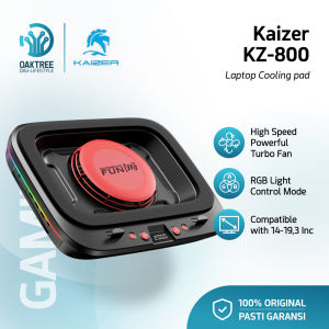 Kaizer KZ800 Cooling Pad Laptop 2400RPM Turbo Fan Kipas Pendingin Laptop