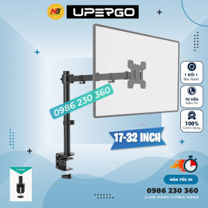 Giá Treo Màn Hình M051 Tay 38 Cm - Hàng Cao Cấp 17 24 27 32 Inch Tải Trọng 8Kg  - Lắp Đặt Kẹp Bàn