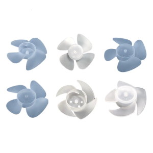 Mini Desk Replacement Fan Blades Plastic Fan Blades Replacement Small Hair Dryer Fan Leaves Fan Motor Accessories
