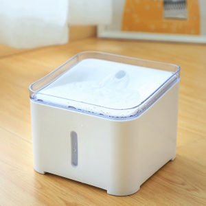 HM-น้ำพุแมว น้ำพุสัตว์เลี้ยง เครื่องให้น้ำแมว แบบไฟฟ้า มีเครื่องกรองน้ำสัตว์เลี้ยง